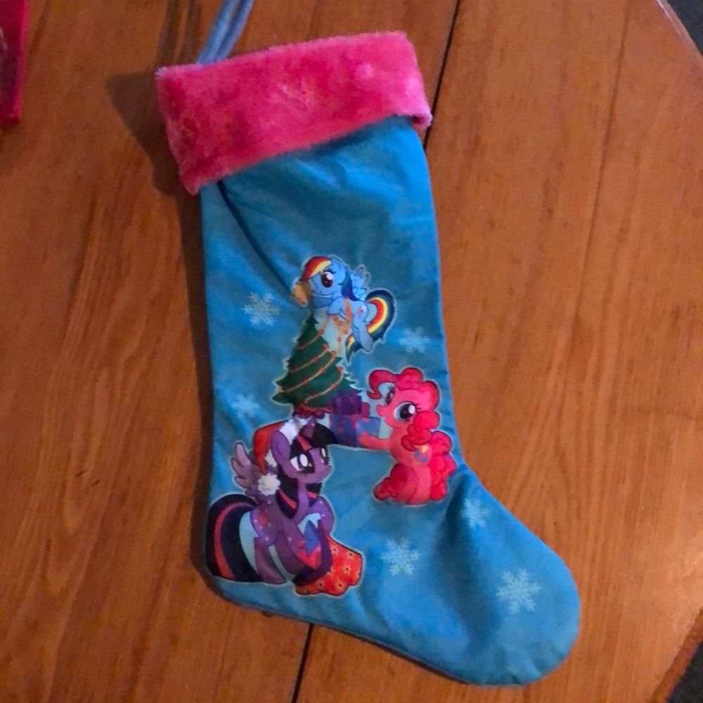 My Little Pony puffy Christmas stocking.